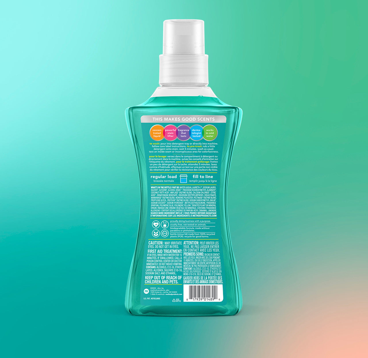 Laundry Detergent - Beach Sage, 53.5 Fl Oz - Image 3