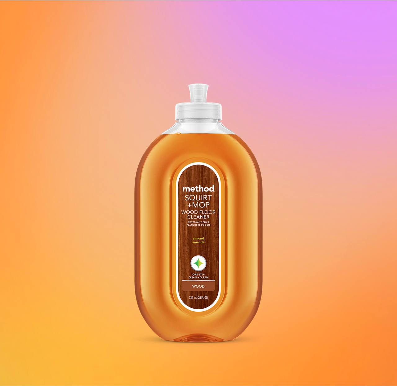 Alternative view of Squirt + Mop Hardwood Floor Cleaner - Almond, 25 Fl Oz