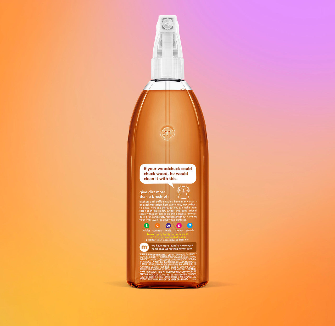 Daily Wood Cleaner - Almond, 28 Fl Oz - Image 3