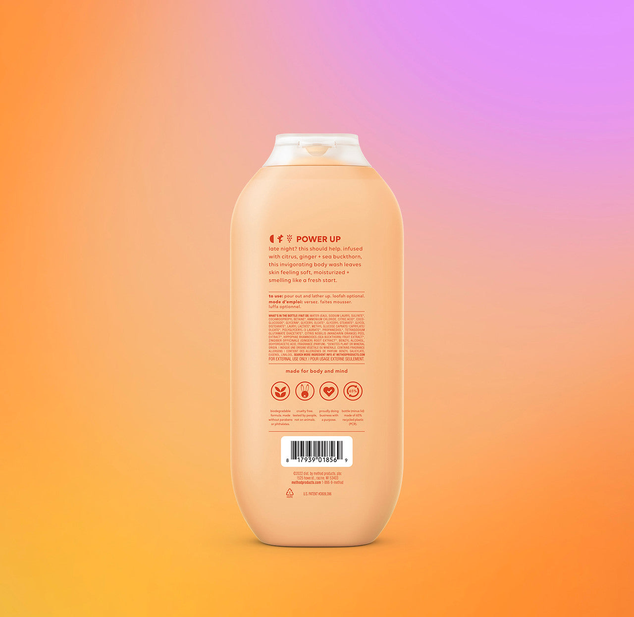 Body Wash - Energy Boost, 18 Fl Oz - Image 3