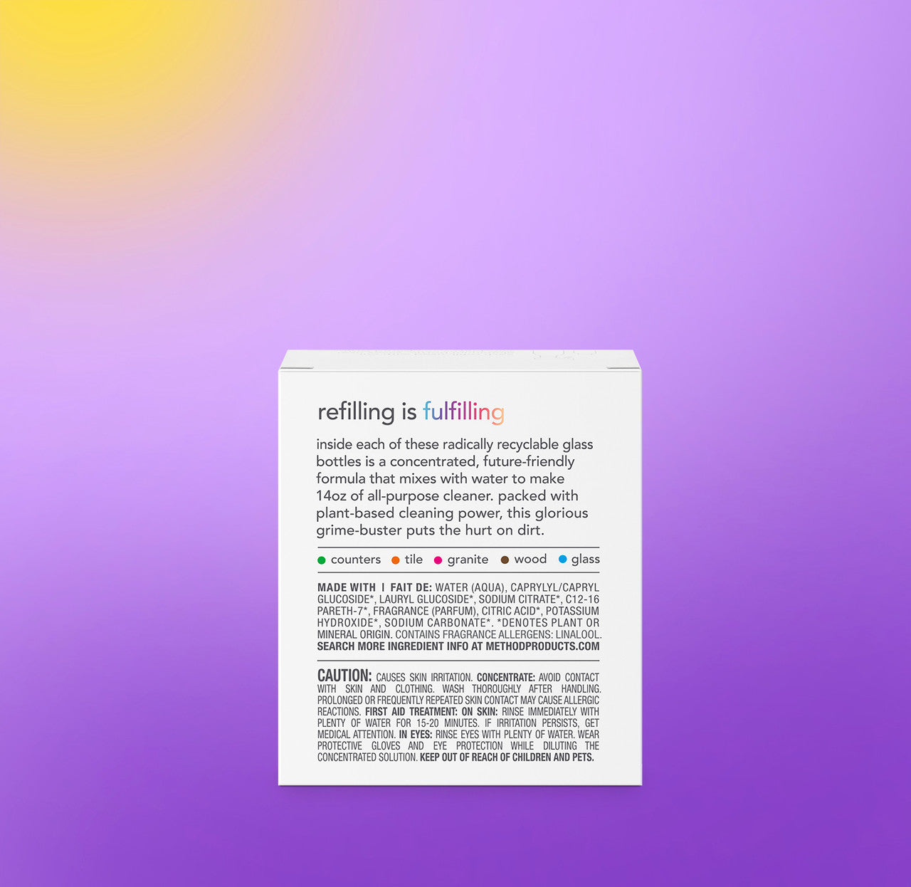 All-Purpose Cleaner: 2-Pack Concentrated Refill - French Lavender, 2 Fl Oz - Image 3