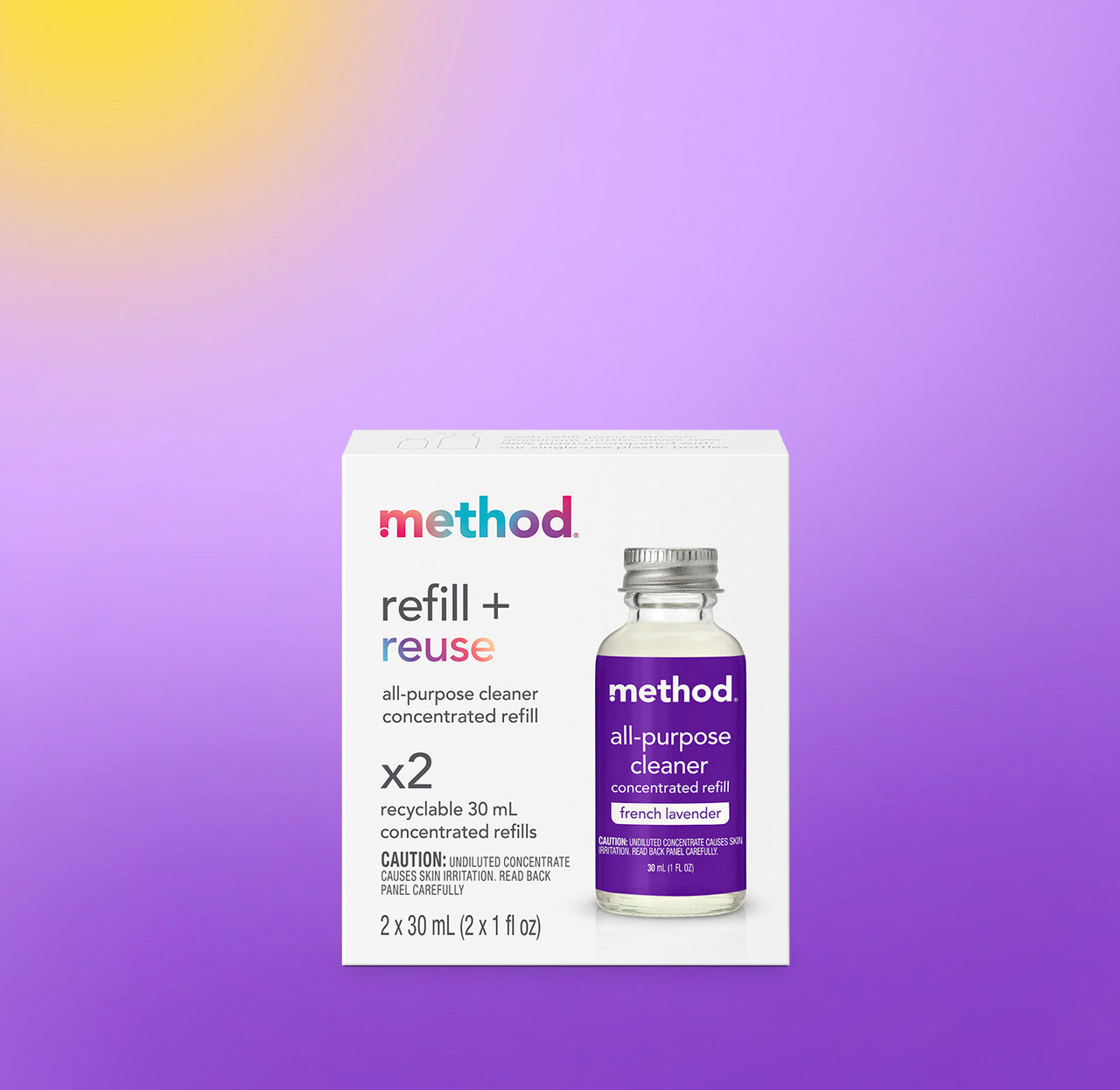 Alternative view of All-Purpose Cleaner: 2-Pack Concentrated Refill - French Lavender, 2 Fl Oz