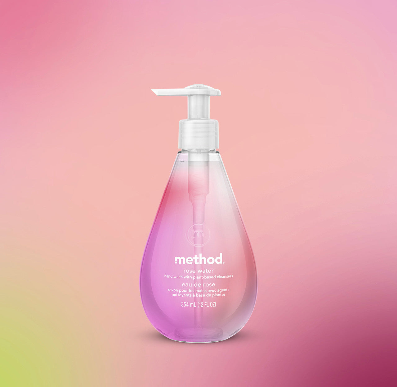 Alternative view of Gel Hand Wash - Rose Water, 12 Fl Oz