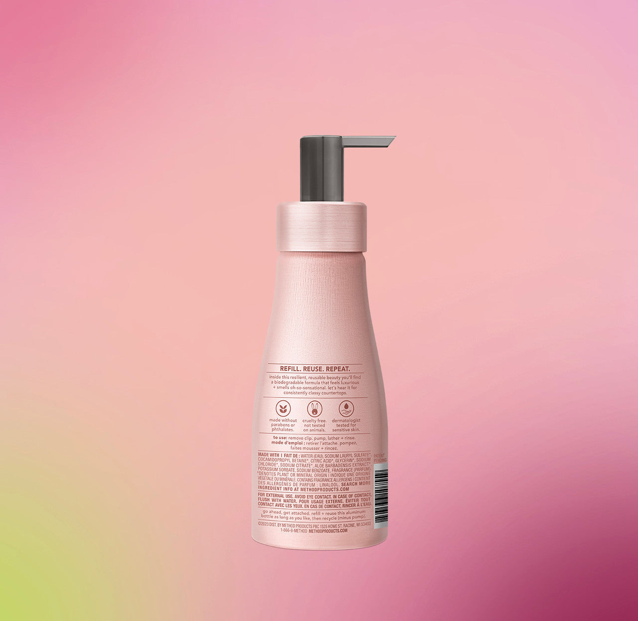 Foaming Hand Wash - Vanilla + Raspberry, 10 Fl Oz - Image 3