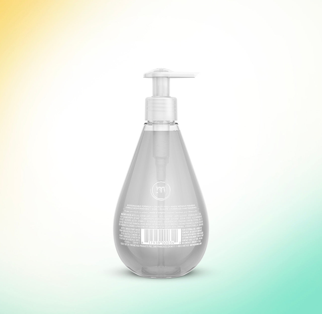 Gel Hand Wash - Sweet Water, 12 Fl Oz - Image 3