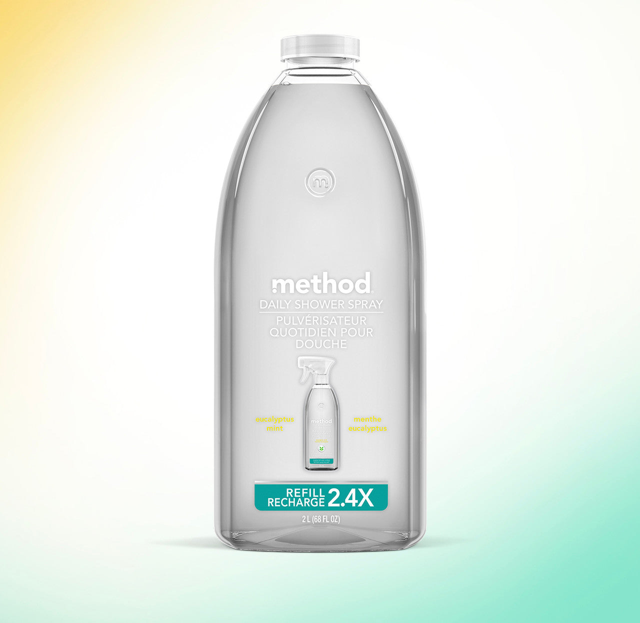 Alternative view of Daily Shower Spray Refill - Eucalyptus Mint, 68 Fl Oz