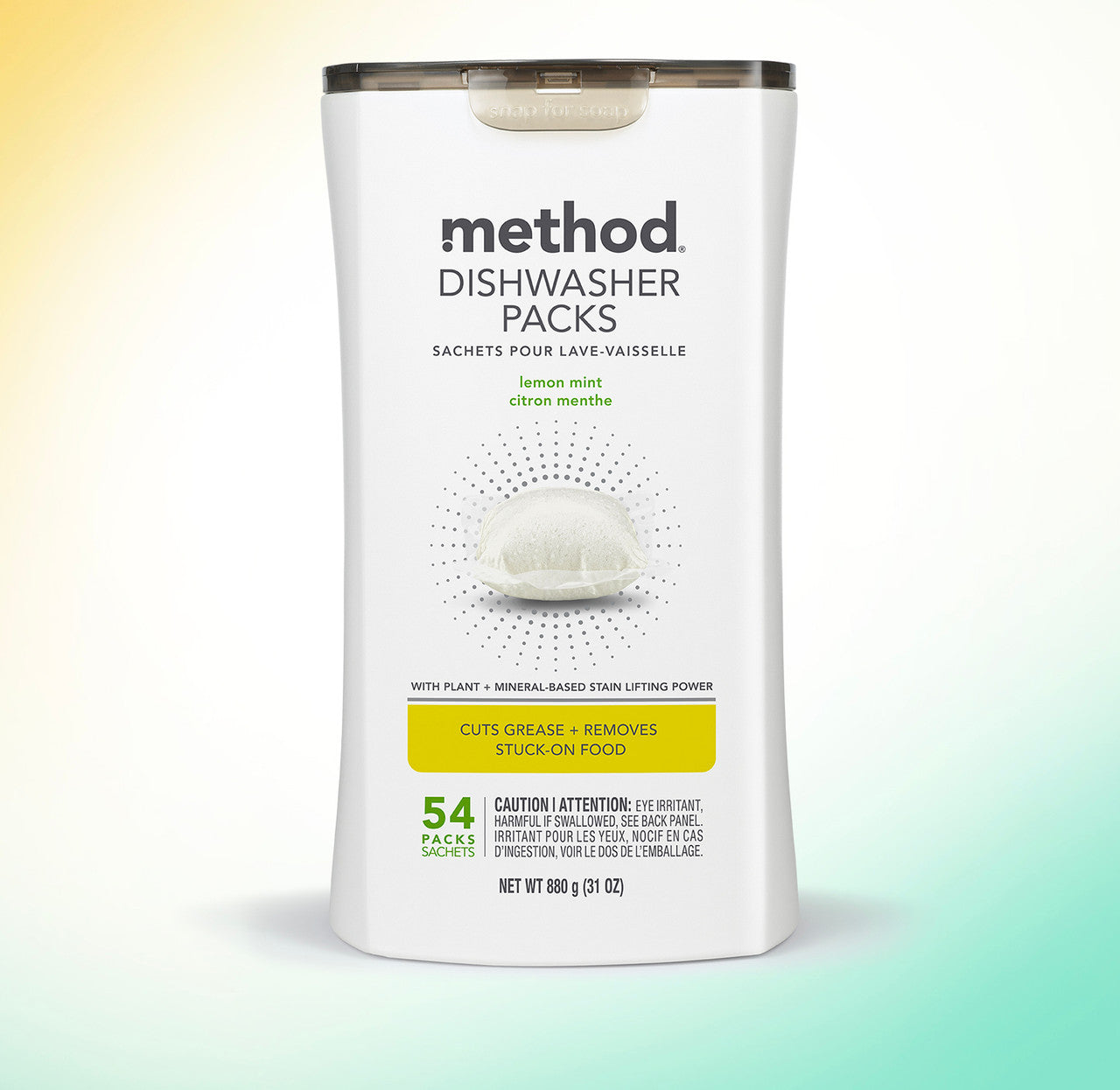 Alternative view of Dishwasher Packs - Lemon Mint, 54 Ct