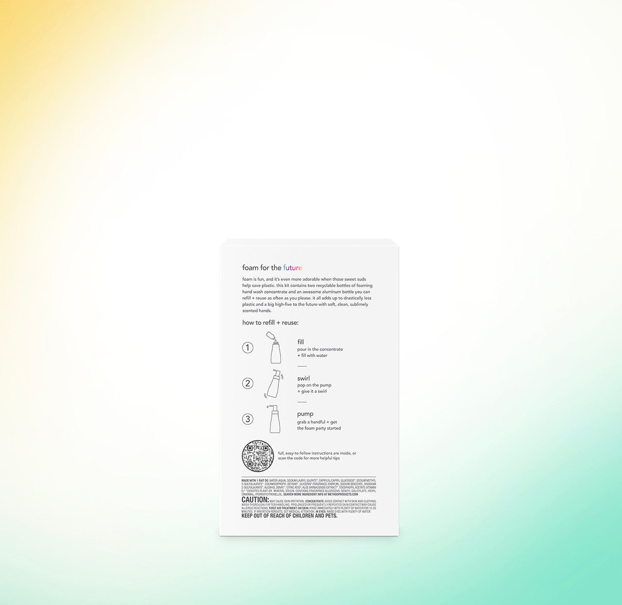 Foaming Hand Wash: Concentrates Starter Kit - Sea Minerals, 10 Fl Oz - Image 3