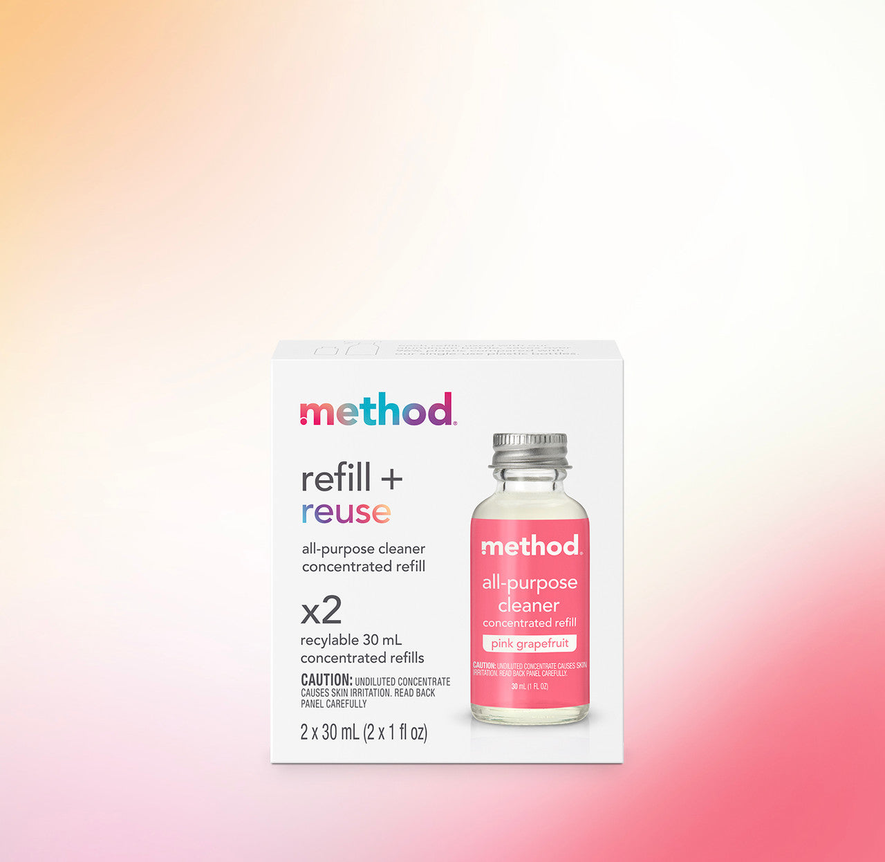 Alternative view of All-Purpose Cleaner: 2-Pack Concentrated Refill - Pink Grapefruit, 2 Fl Oz