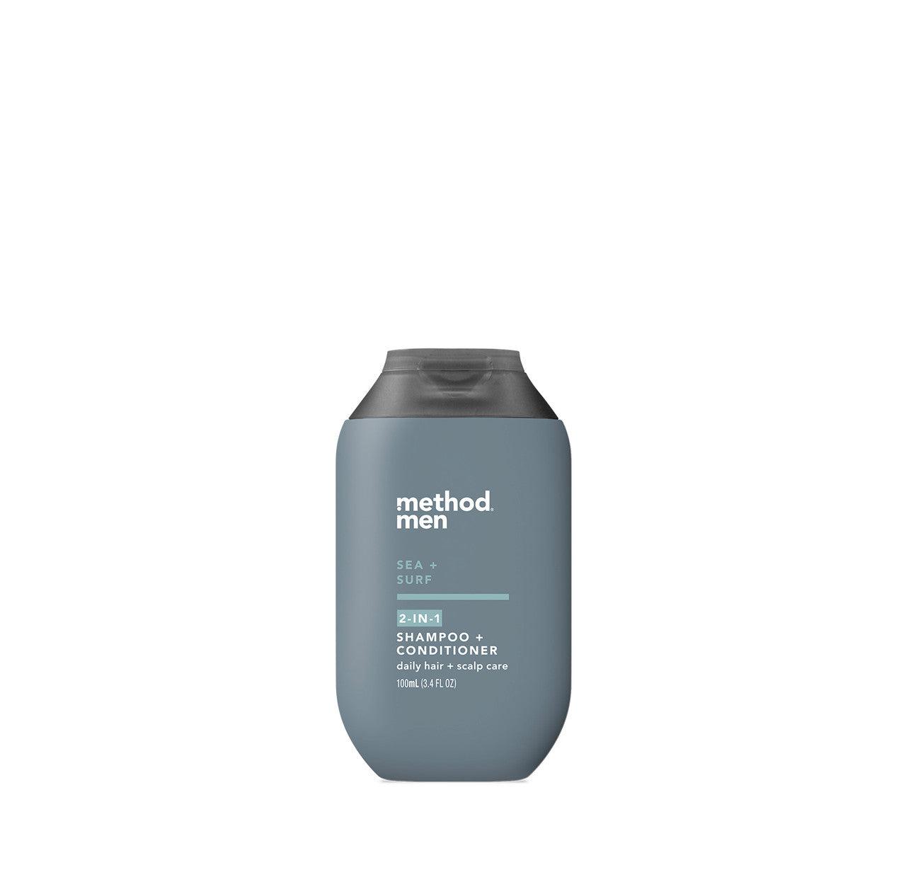 Men 2-In-1 Shampoo + Conditioner - Sea + Surf, 3.4 Fl Oz