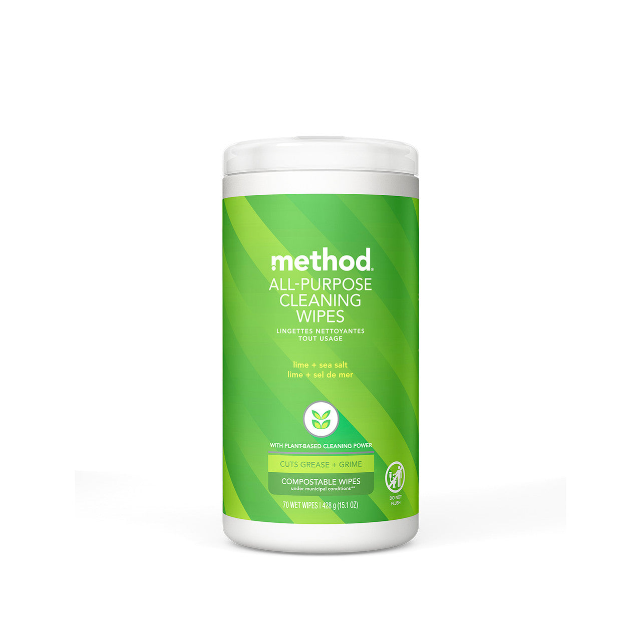 All-Purpose Cleaning Wipes - Lime + Sea Salt, 70 Ct - Image 5