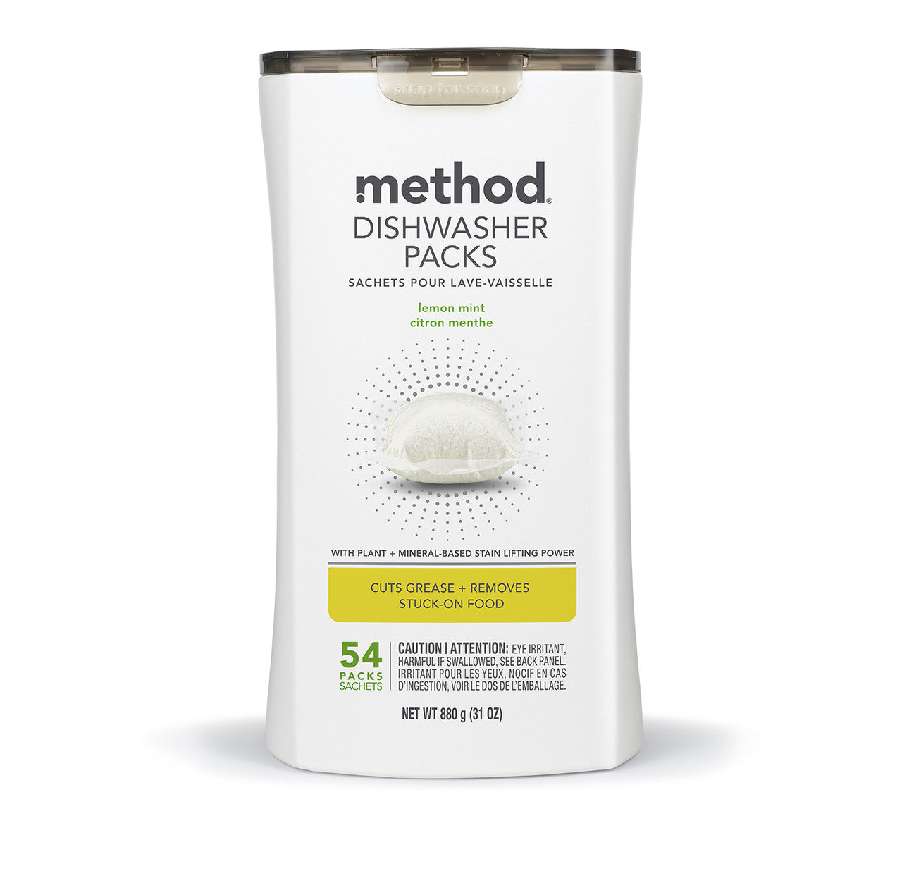 Dishwasher Packs - Lemon Mint, 54 Ct