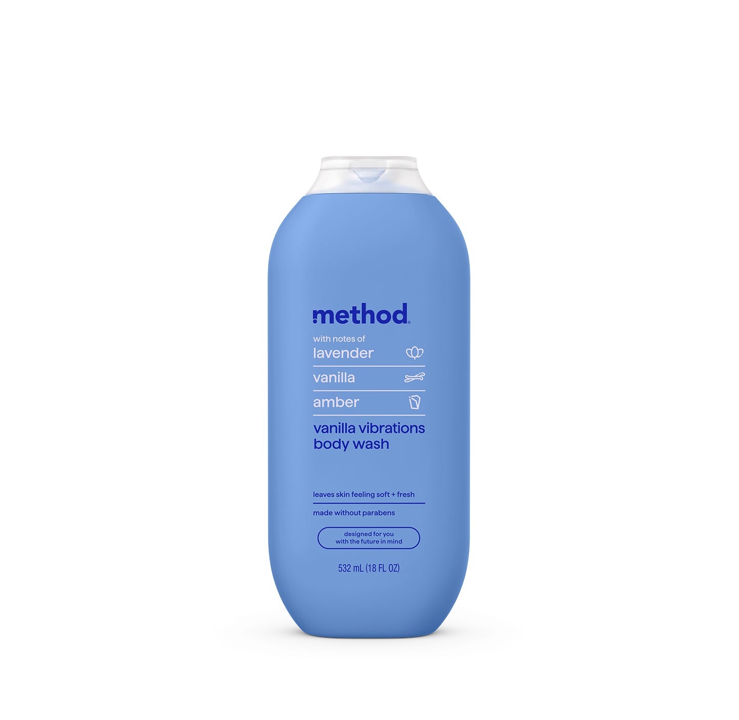 Body Wash - Vanilla Vibrations, 18 Fl Oz