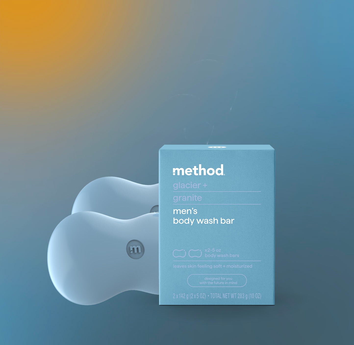 Alternative view of Bar Soap - Glacier + Granite, 2 Bars