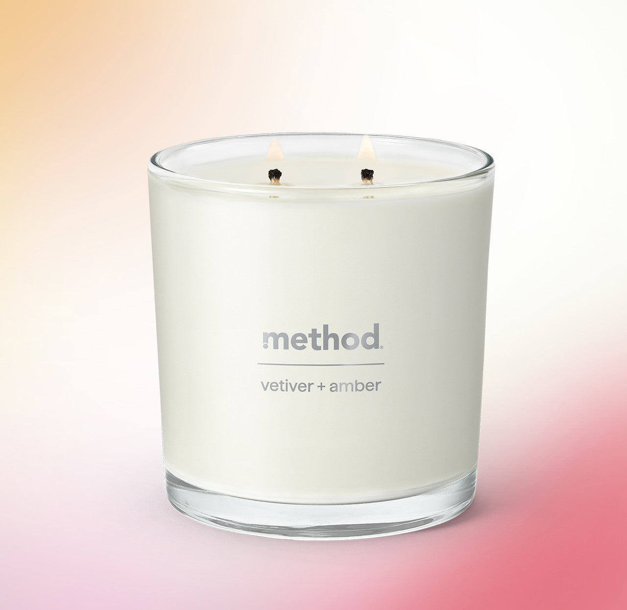 Alternative view of Premium Soy Candle - Vetiver + Amber, 14 Oz