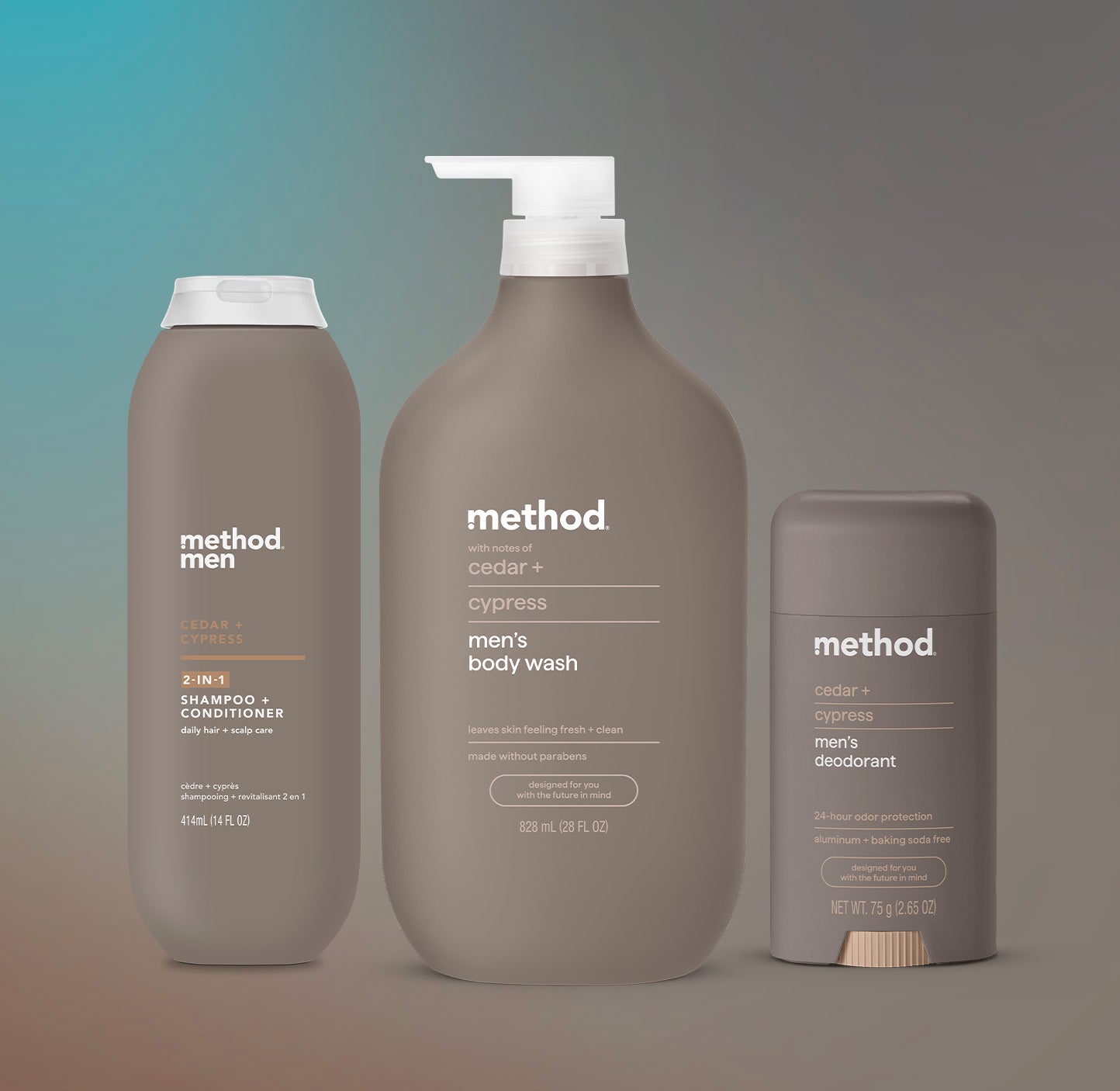 Alternative view of Men Bundle - Cedar + Cypress