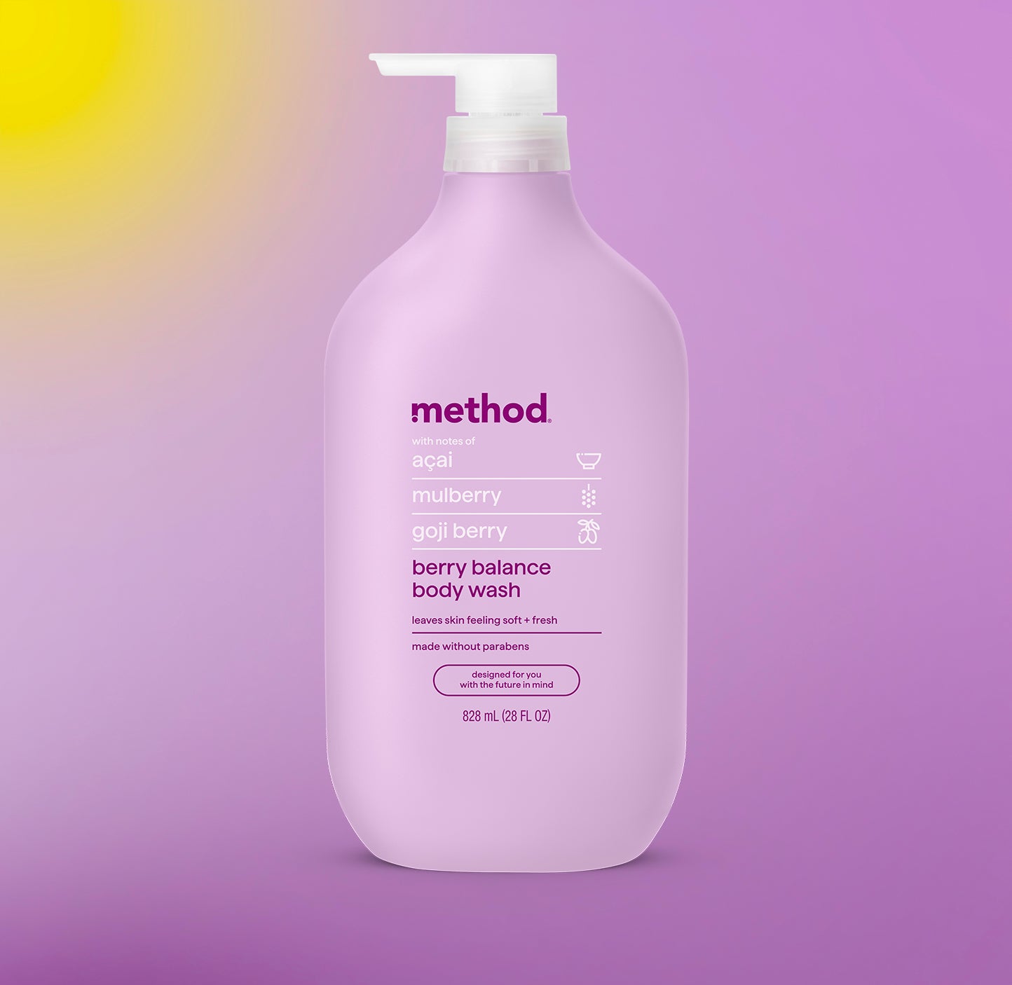 Alternative view of Body Wash - Berry Balance, 28 Fl Oz