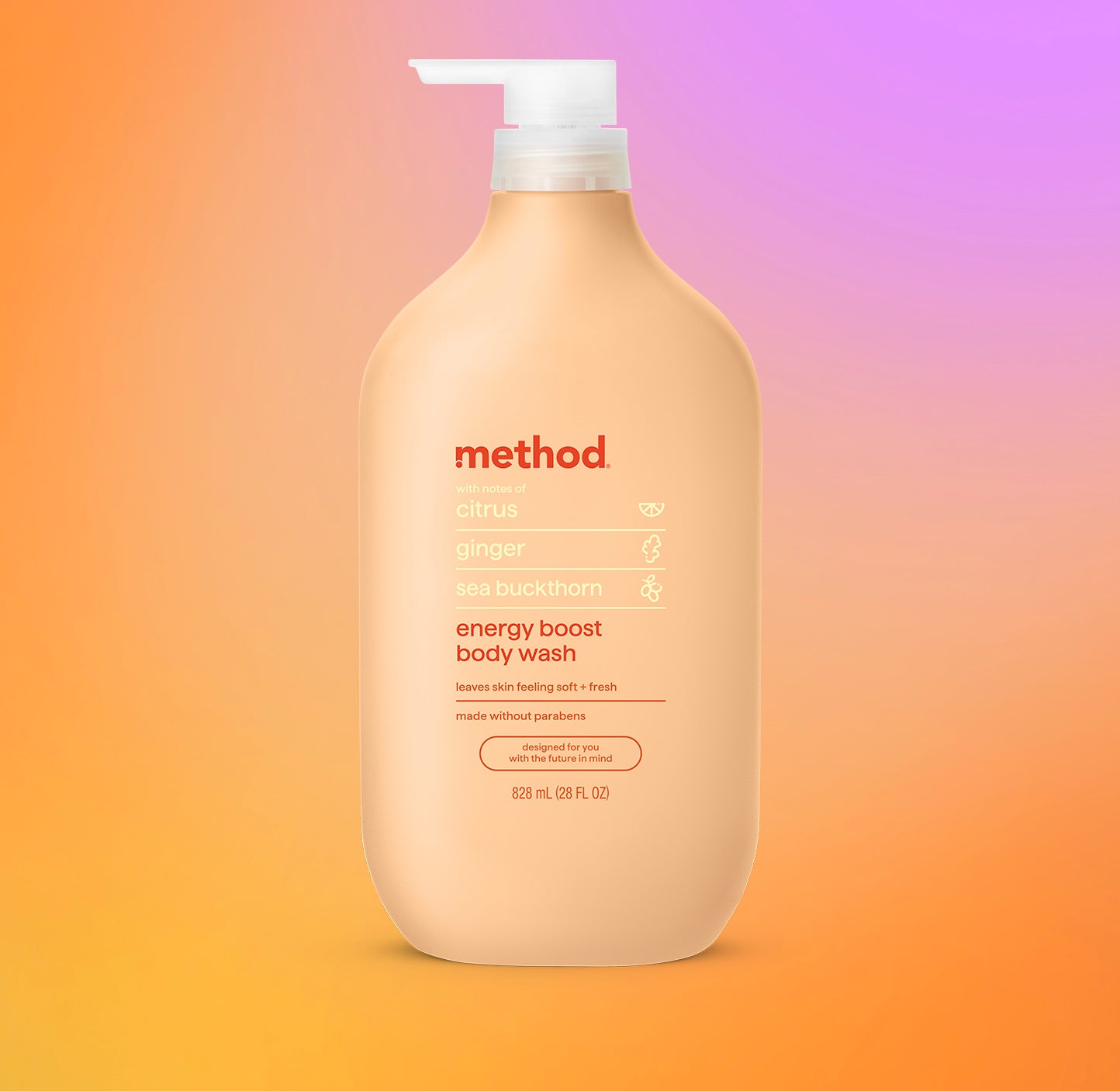 Alternative view of Body Wash - Energy Boost, 28 Fl Oz