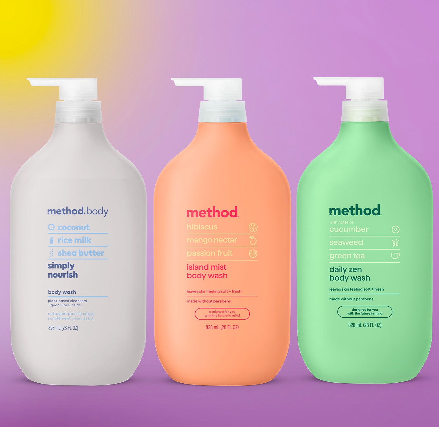 Alternative view of Body Wash Trio, 84 Oz.