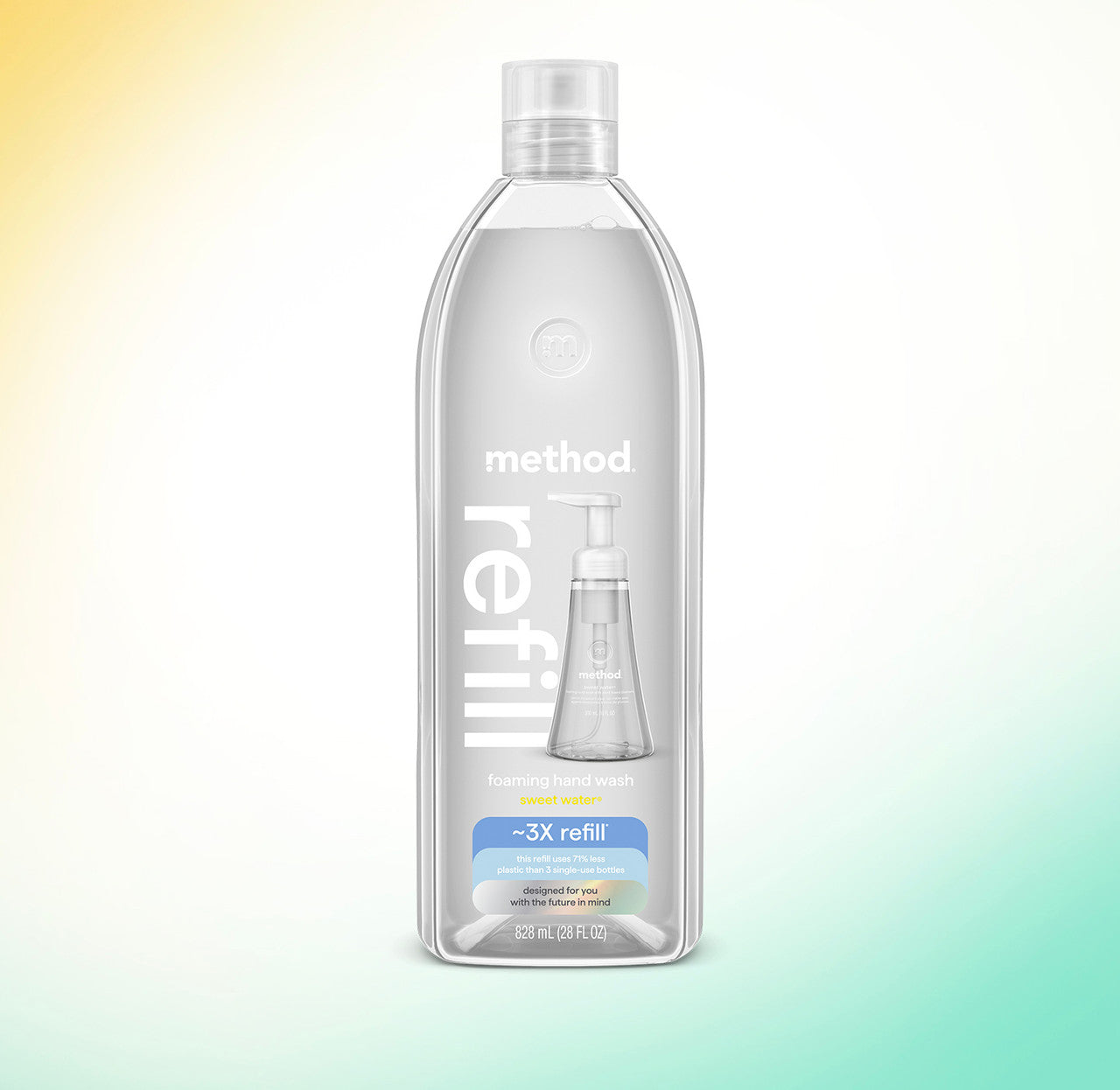 Alternative view of Foaming Hand Wash Refill - Sweet Water, 28 Fl Oz 1