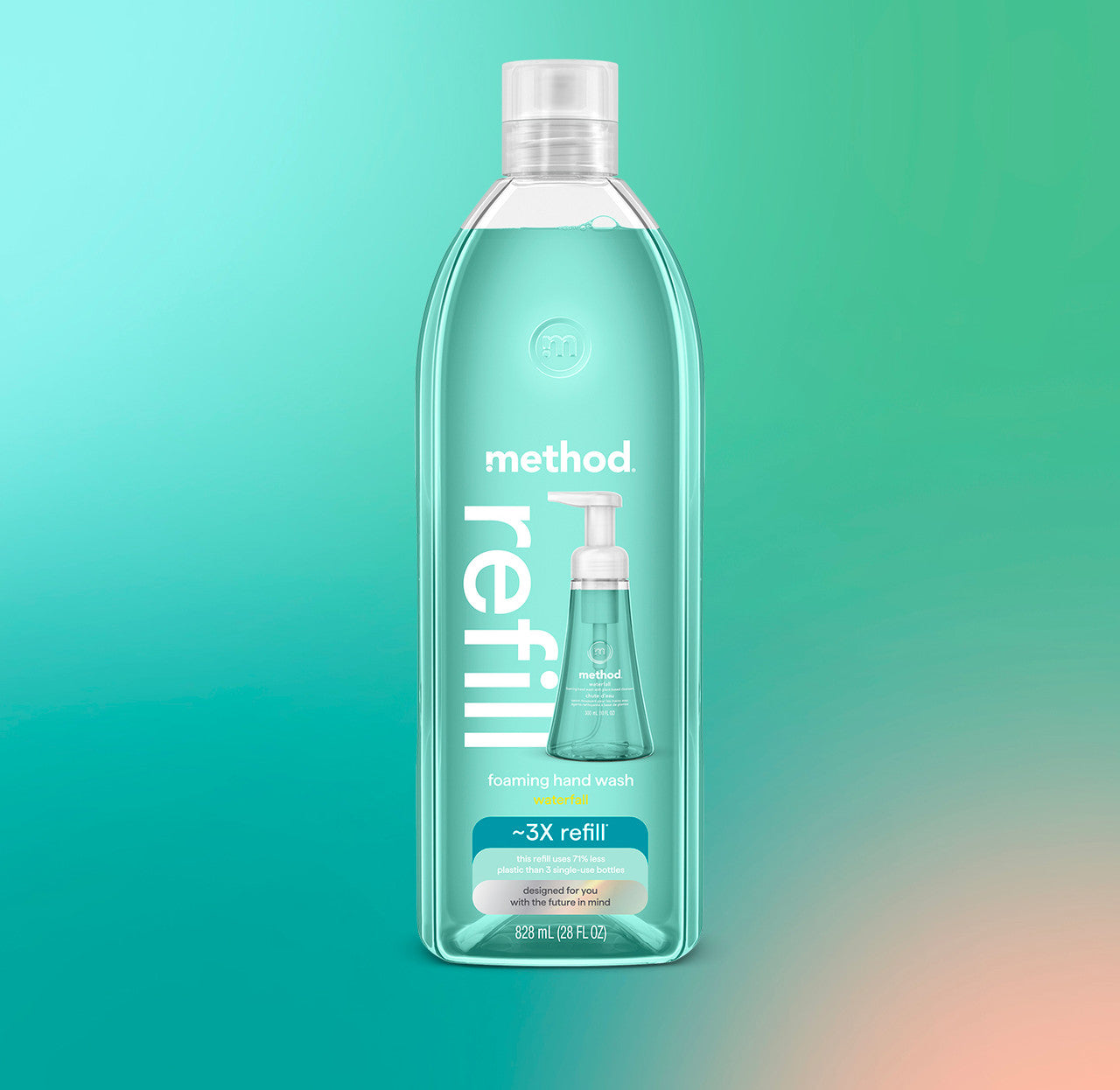 Alternative view of Foaming Hand Wash Refill - Waterfall, 28 Fl Oz 1