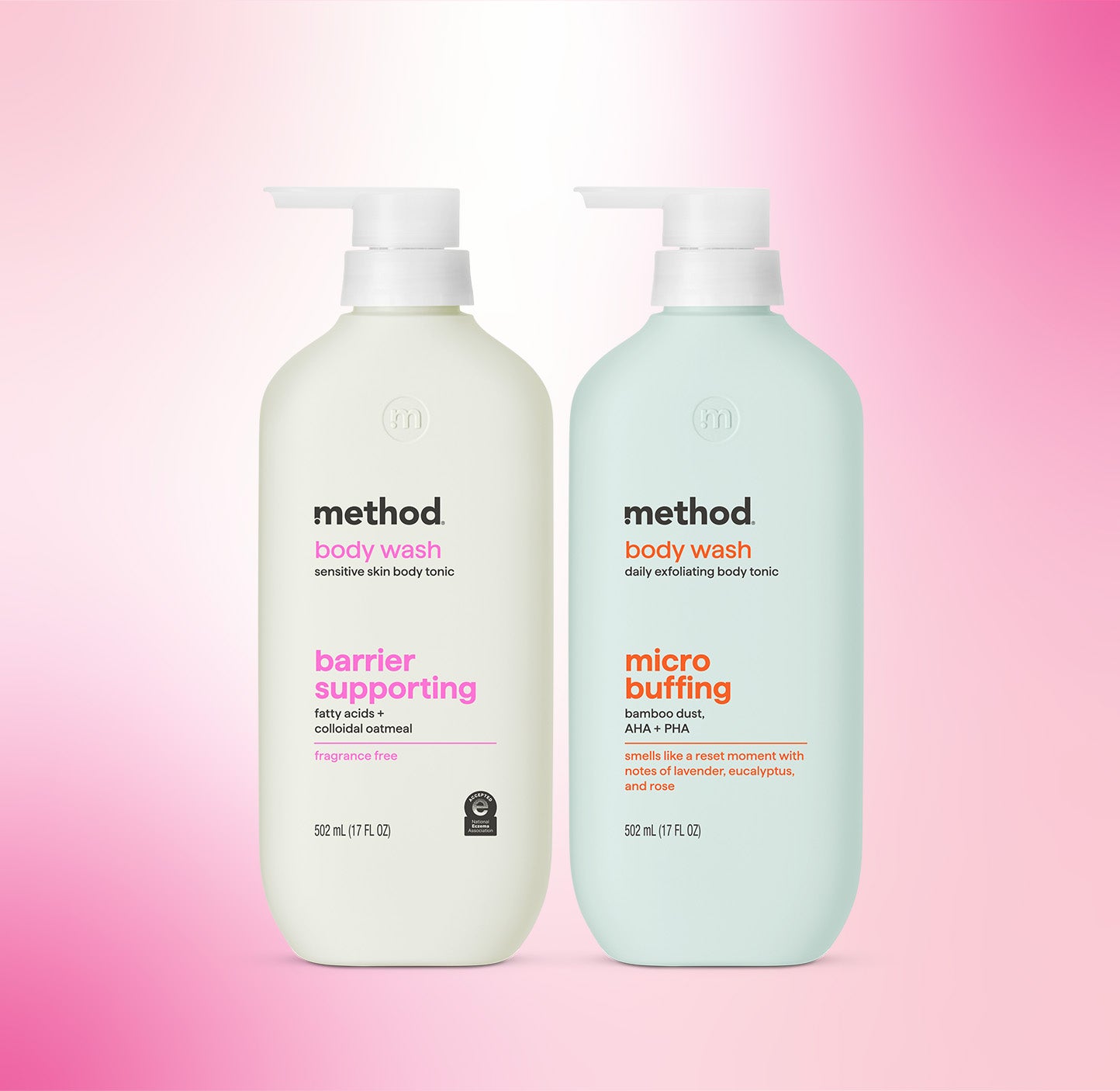 Alternative view of Soft Radiance Barrier Supporting + Micro Buffing Body Wash Tonic Bundle, 34 Fl Oz