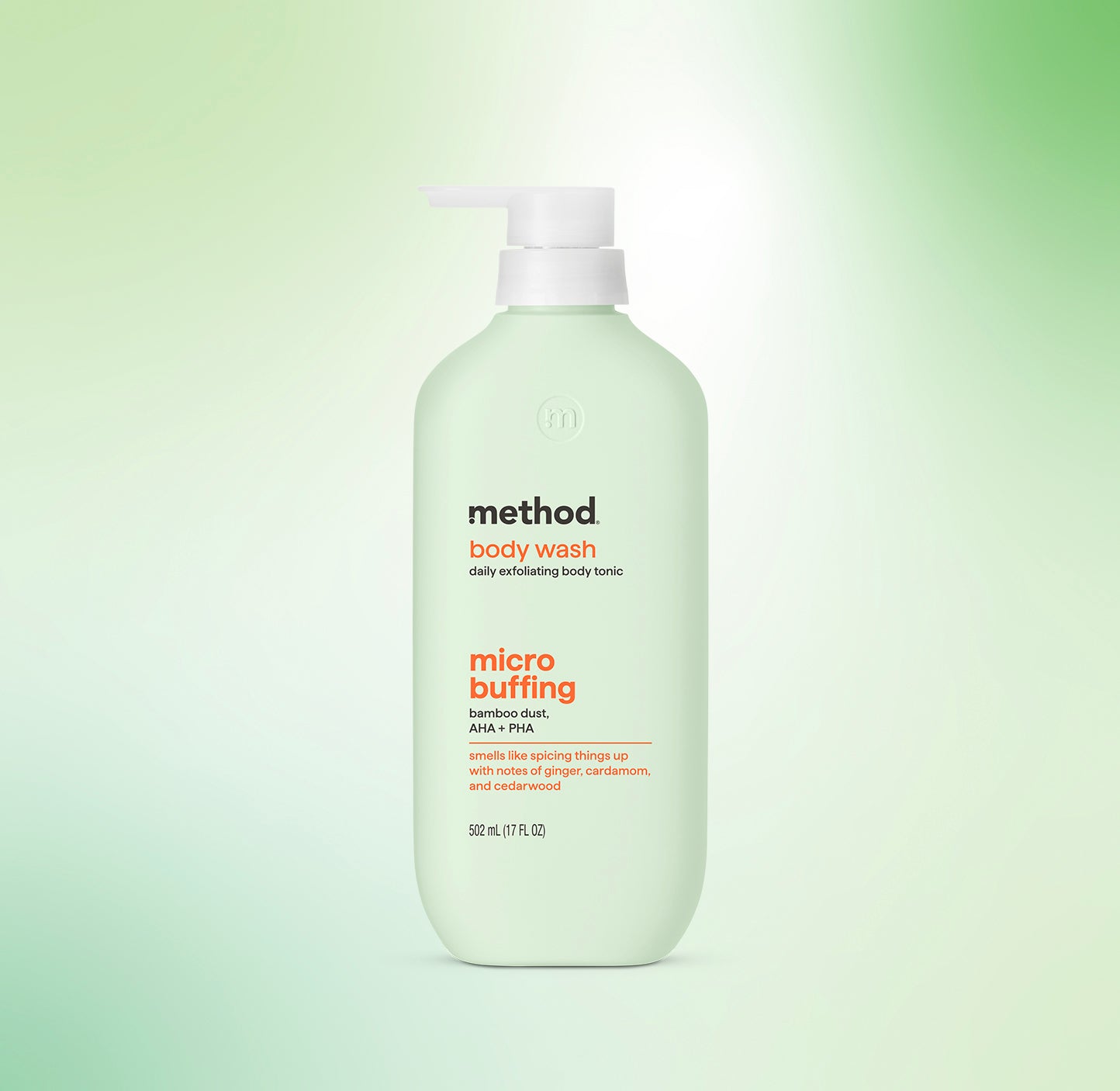 Alternative view of Body Wash Tonic - Micro Buffing, Bamboo Dust , Aha + Pha, 17 Fl Oz