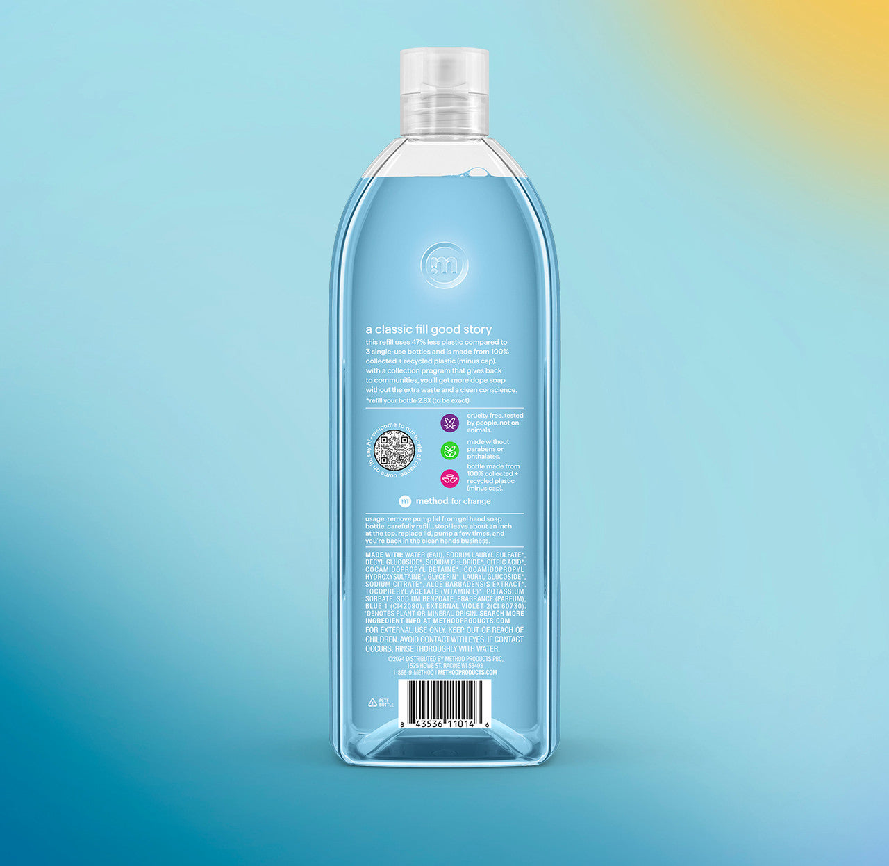 Gel Hand Wash Refill - Sea Minerals, 34 Fl Oz 1 - Image 3