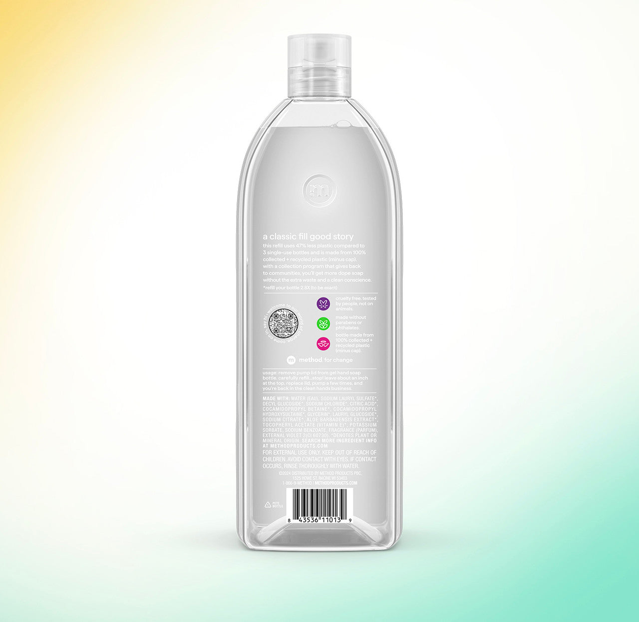 Gel Hand Wash Refill - Sweet Water, 34 Fl Oz 1 - Image 3