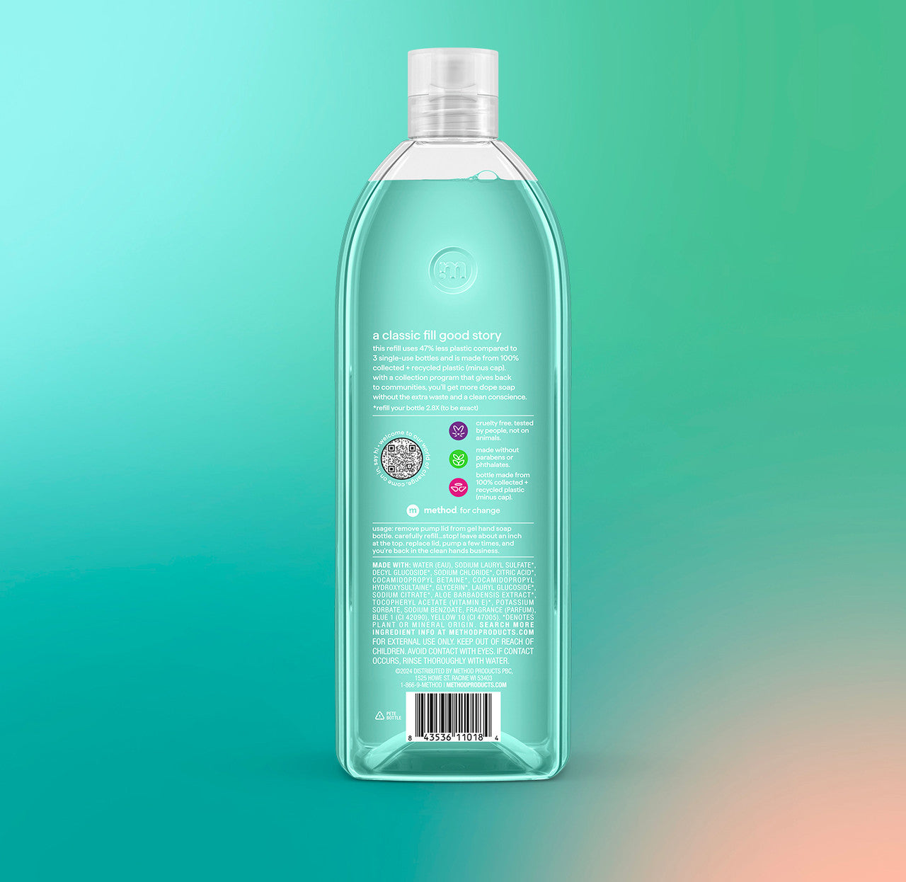 Gel Hand Wash Refill - Waterfall, 34 Fl Oz 1 - Image 3