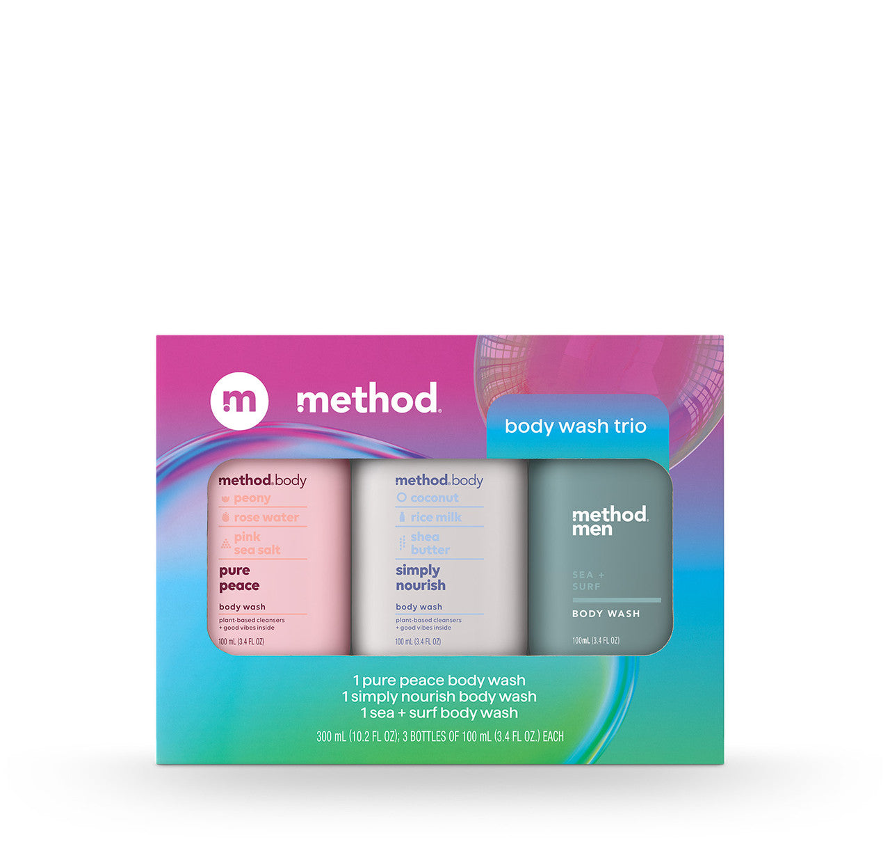 Travel-Sized Gift Set Body Wash Trio, 10.2 Oz - Image 7