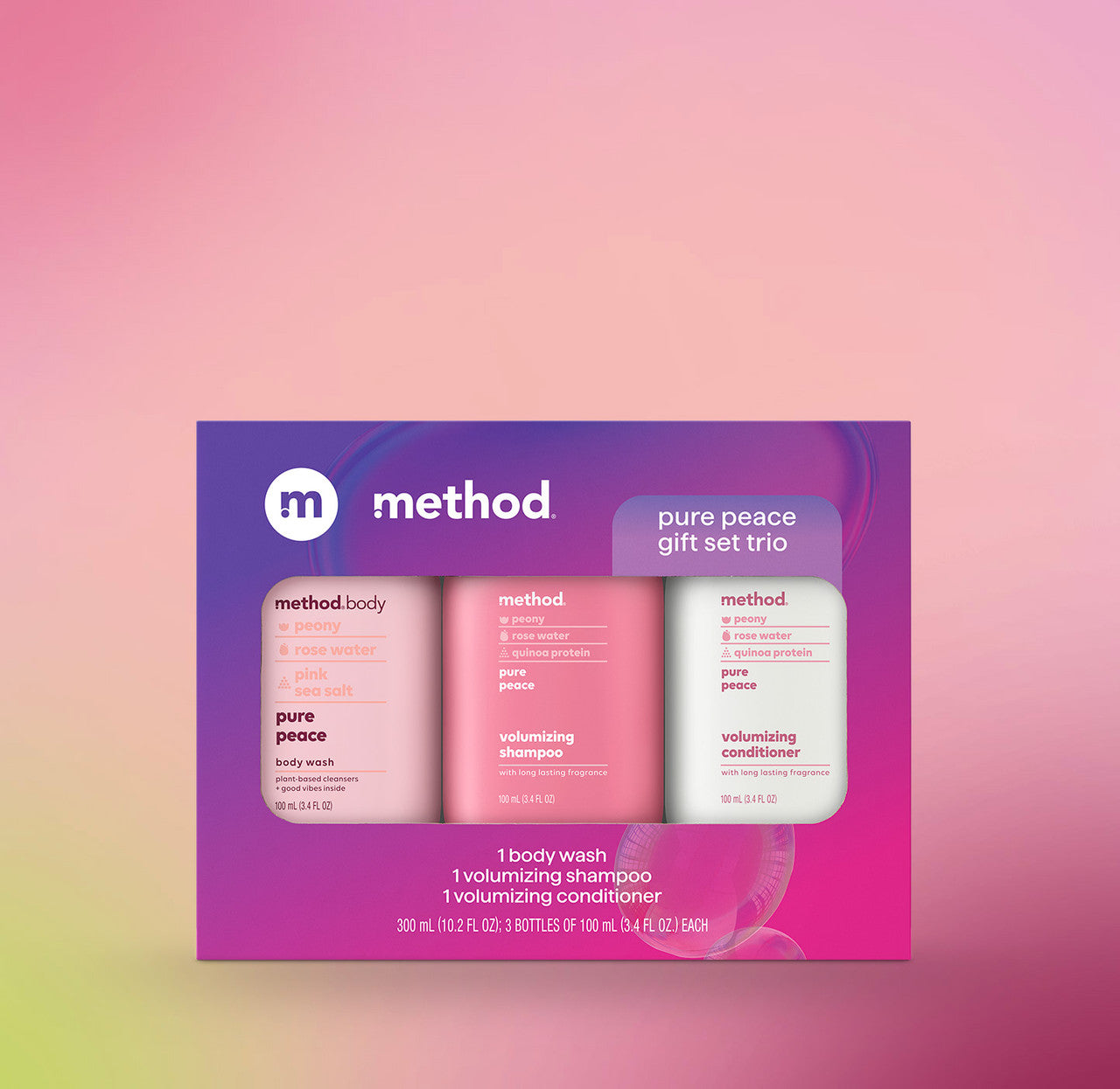 Alternative view of Travel-Sized Gift Set Trio - Pure Peace, 10.2 Oz