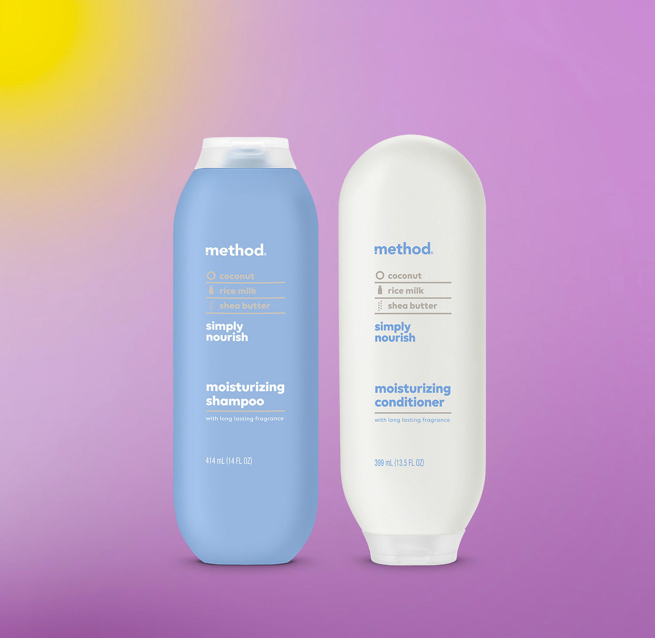 Alternative view of Moisturizing Shampoo + Conditioner Bundle - Simply Nourish, 27.5 Fl Oz