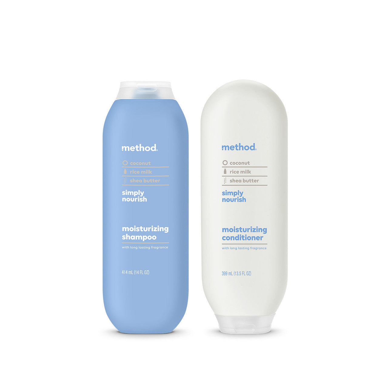 Moisturizing Shampoo + Conditioner Bundle - Simply Nourish, 27.5 Fl Oz