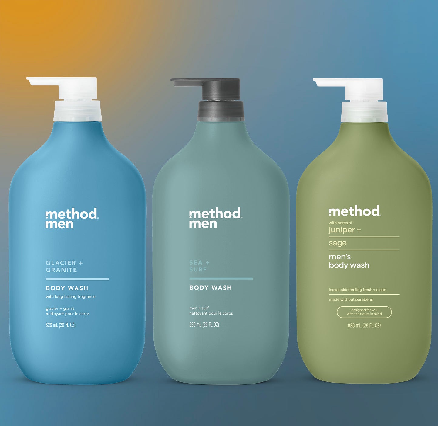 Alternative view of Men Body Wash Trio, 84 Oz.