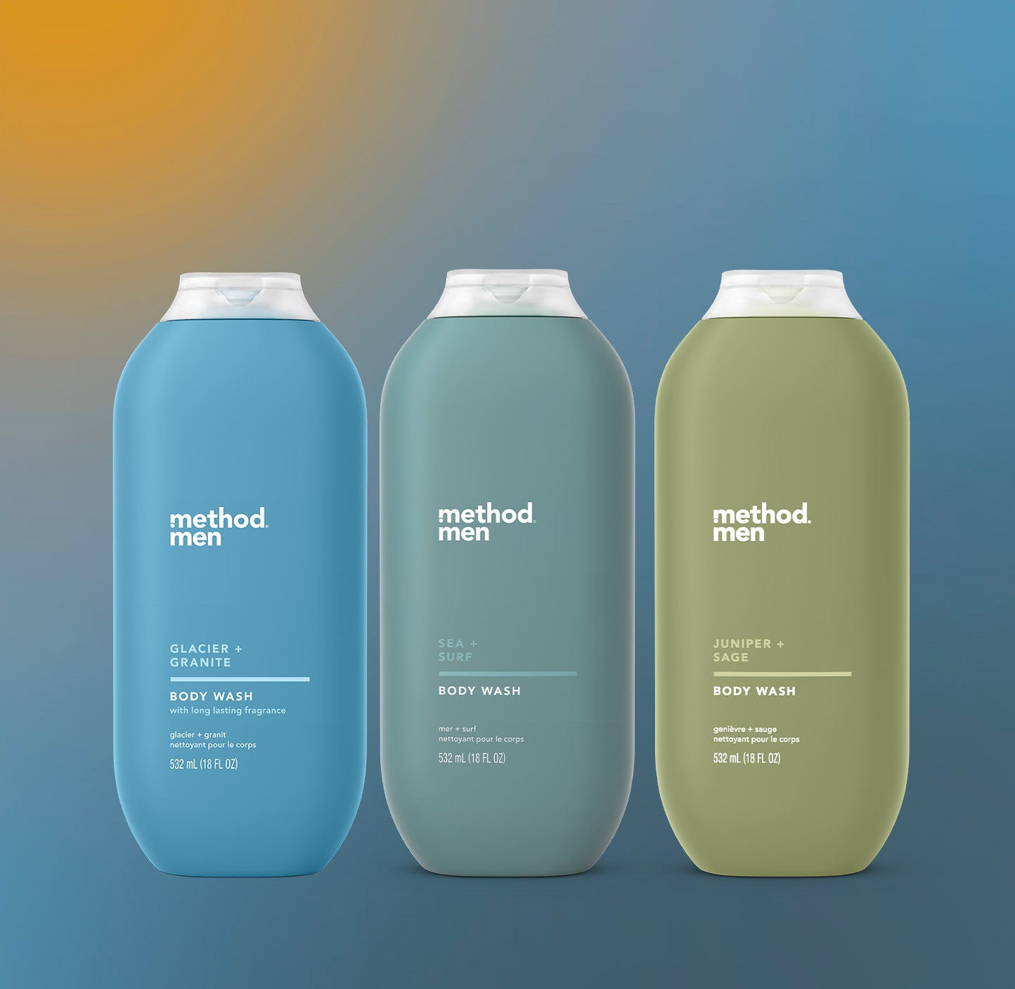 Alternative view of Men Body Wash Trio