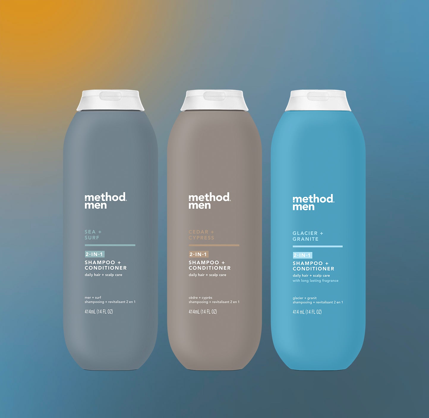 Alternative view of Men 2-In-1 Shampoo + Conditioner Variety Trio, 42 Oz