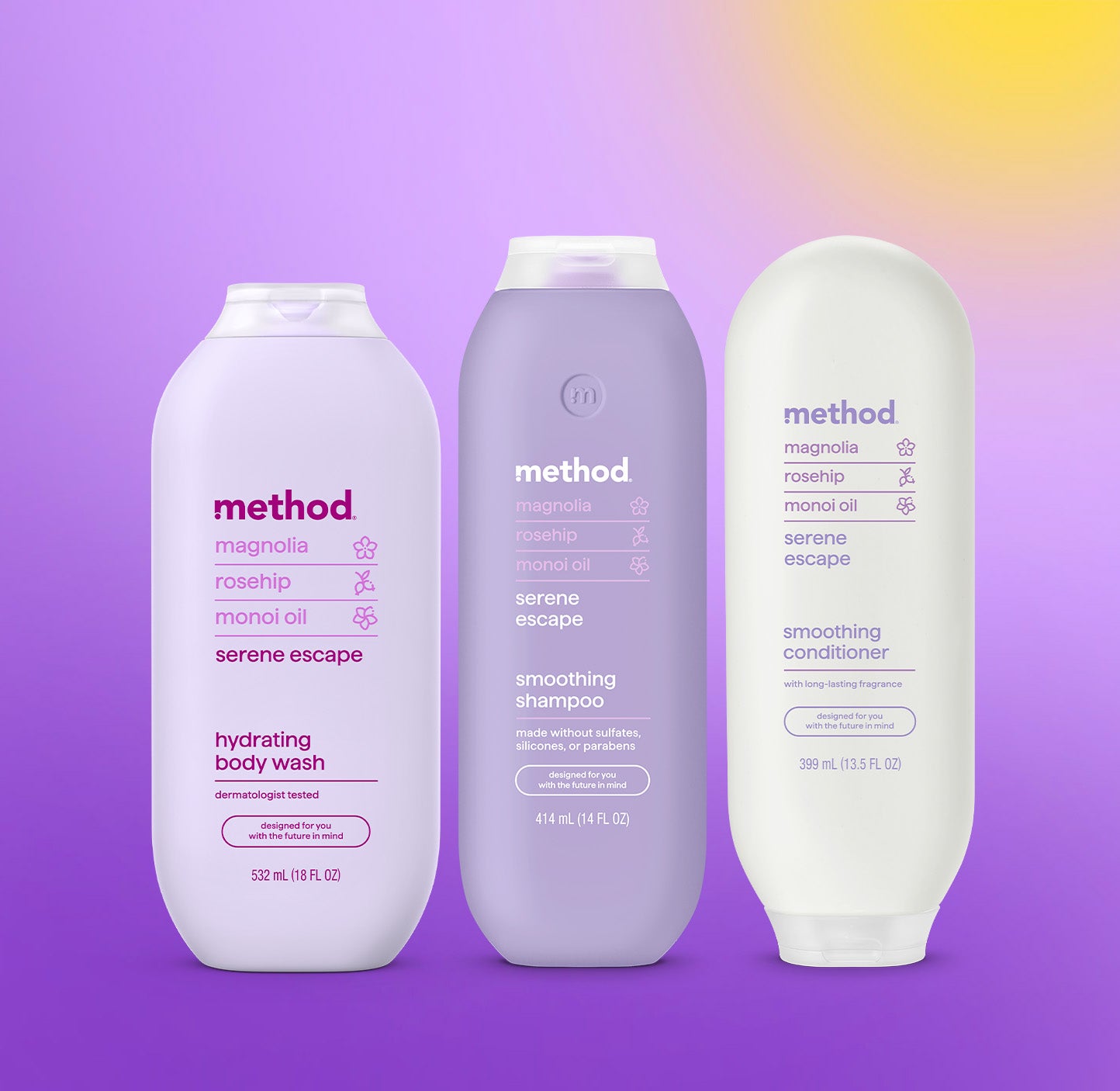 Alternative view of Shower Trio - Serene Escape, 45.5 Oz