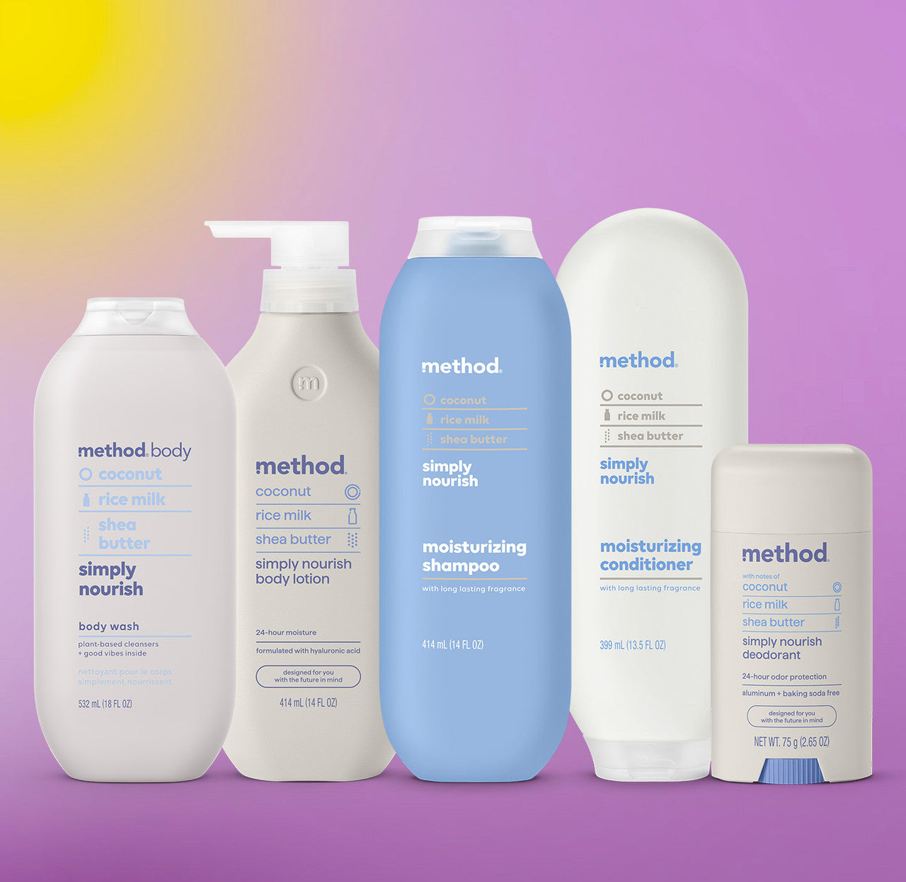 Alternative view of Body + Hair Bundle - Simply Nourish, 62.15 Oz