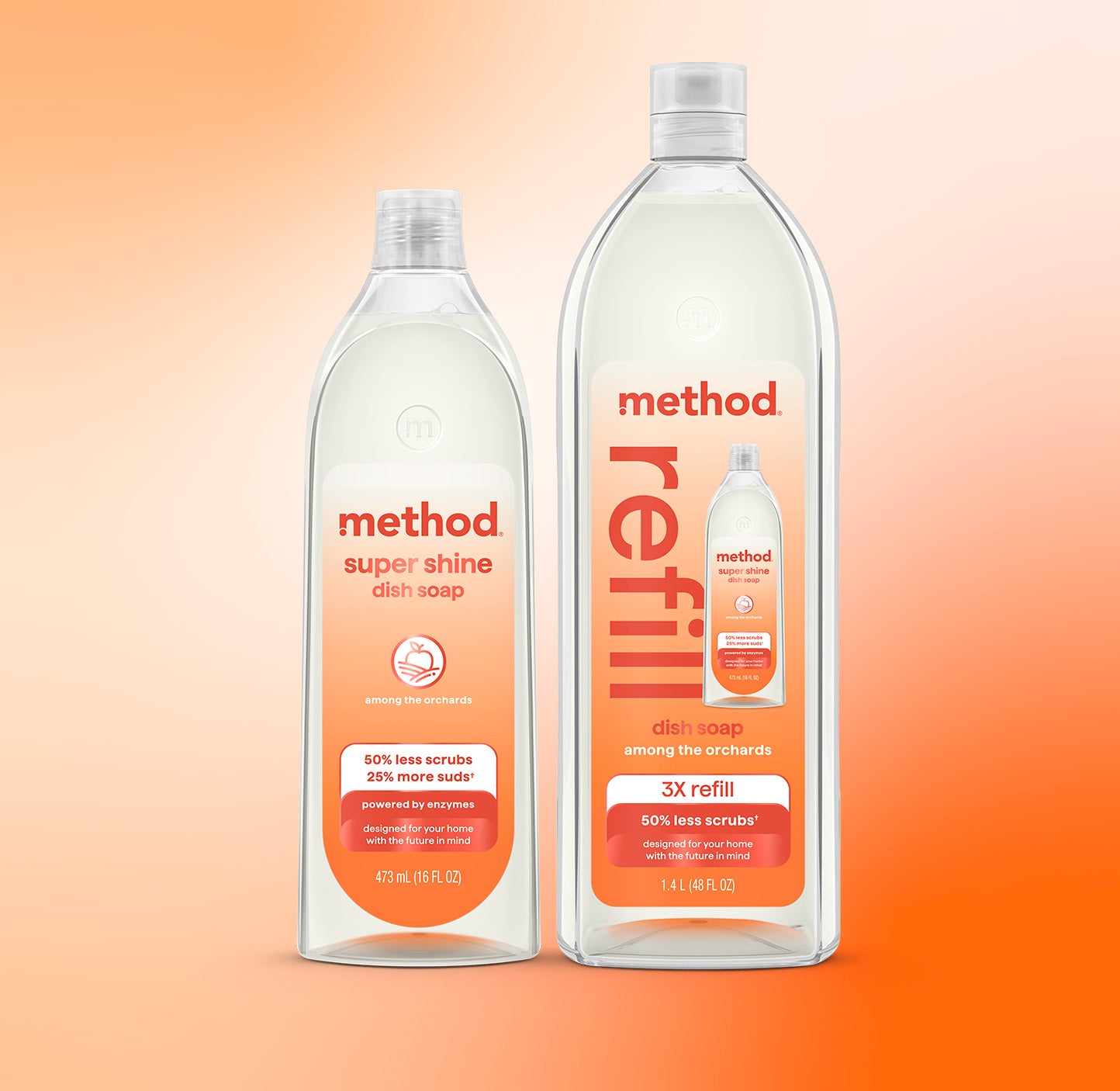 Alternative view of Super Shine Liquid Dish Soap Starter Set - Among The Orchards