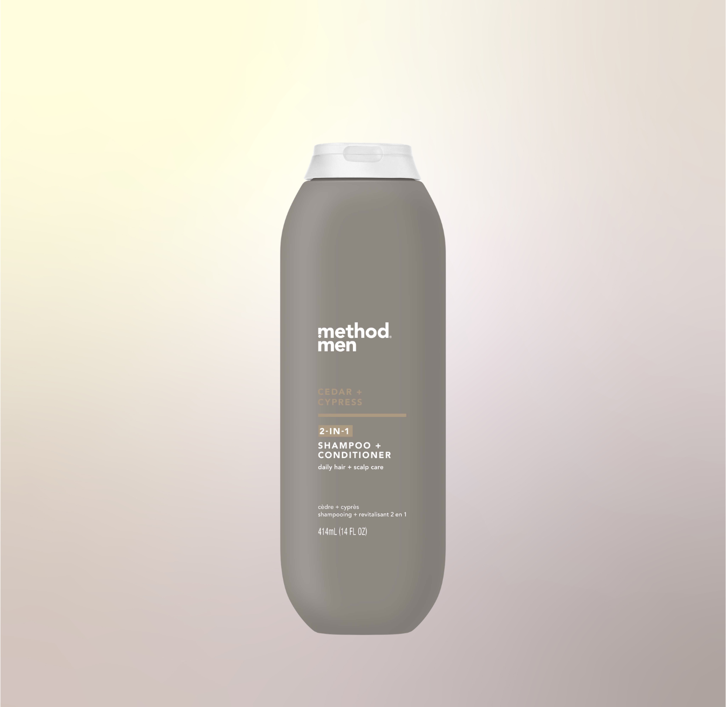 Alternative view of Men 2-In-1 Shampoo + Conditioner - Cedar + Cypress, 14 Fl Oz