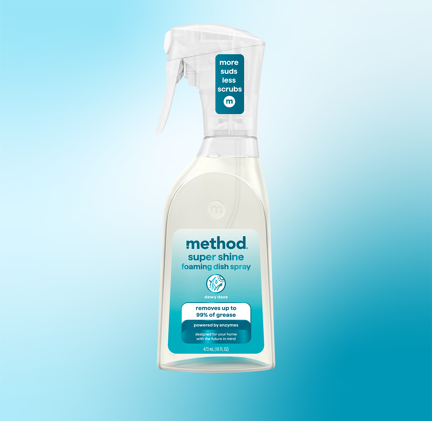 Alternative view of Super Shine Foaming Dish Spray - Dewy Daze, 16 Fl Oz